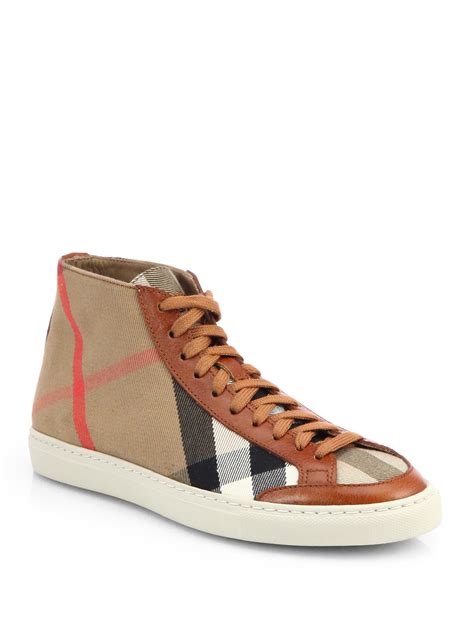 burberry sneakers womens|Burberry high top sneakers women's.